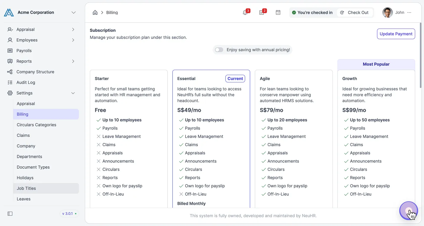Open live chat to contact support